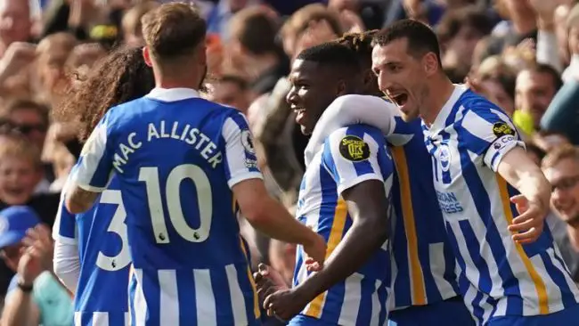 Brighton Thrash Man United At The Amex